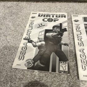 Sega Saturn And PS2 Video Game Manuals