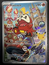 Pokemon First Partner Illustration Series 3 Fuecoco MEP 062 Black Star Promo