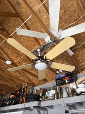 Brushed Nickel Emerson Premium Ceiling Fan Wi...