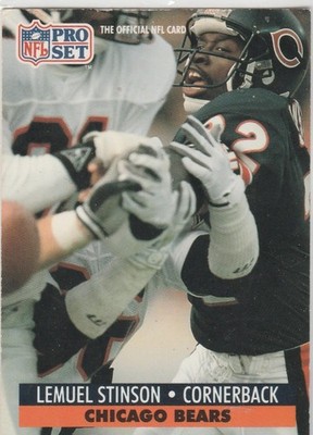 1991` pro set #106 Lemuel Stinson BEARS