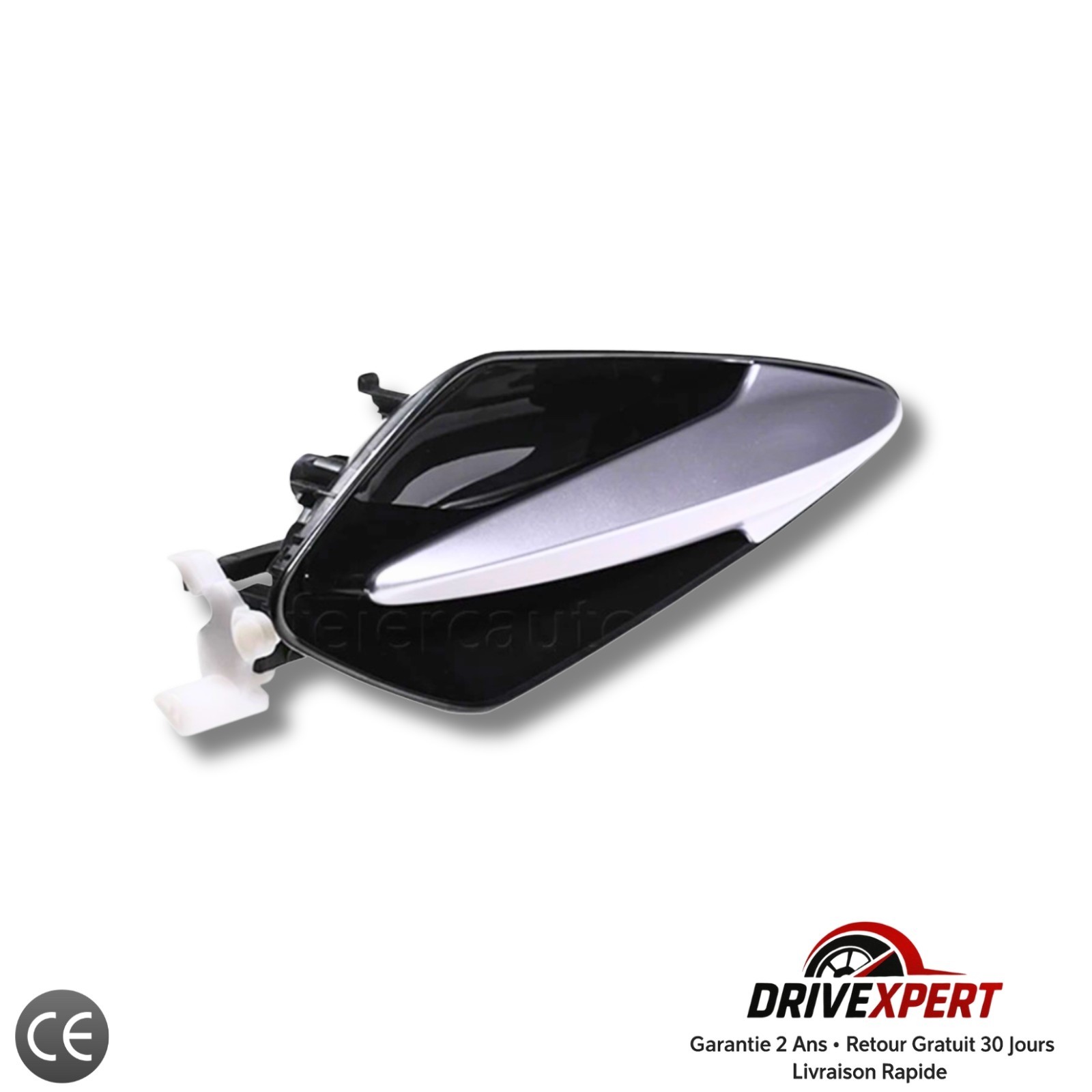 Front Right Exterior Door Handle For Honda Civic MK8 2006-2011 Black FR