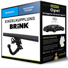 Abnehmbare Anhängerkupplung für OPEL Insignia Grand Sport 17- Typ Z18 Brink NEU