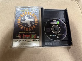 Sega Saturn Video Game Lot  Bust A Move 3 Golden Axe Shinning Holy Ark Galactic