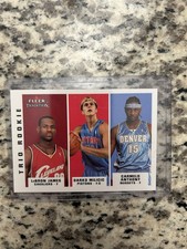 Fleer Tradition Trio Rookie LeBron James Carmelo Anthony Darko Milicic #291