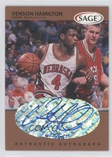 1999 Sage Auto Bronze 628/650 Venson Hamilton #A23 Auto 0j0