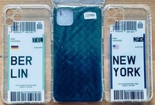 3x neue Handy Hülle für iPhone "11 Pro Max" Kamera Schutz Silikon Case unbenutzt