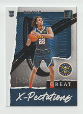 2020-21 Donruss Great X-Pectations #22 Zeke Nnaji RC - Denver Nuggets