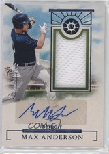 2024 Boys of Summer Prospect Material Signatures 54/99 Max Anderson Auto h3a