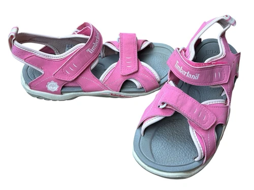 Timberland sandali bambina ragazzo taglia 5 rosa