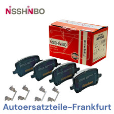 NISSHINBO Bremsbeläge VORNE für CHEVROLET HHR 2.2 / 2.4 + OPEL GT Cabriolet M07