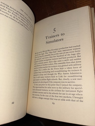 Signed! The Pilot Maker by Lloyd L Kelly - 1970 HC DJ Pioneer Link Trainer Plane - Picture 6 of 7