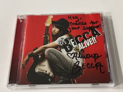 Becca-Alive!! CD Autographed Copy   13 Tracks 2010 NEW