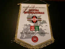 MARCO SIMONCELLI SIC PENNANT GILERA REVIVAL INTERNAZ. ARCORE2000 AUTOGRAPH
