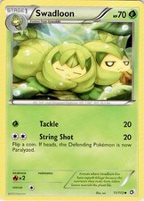 Swadloon 11/113 Uncommon Legendary Treasures Pokemon Near Mint on eBay