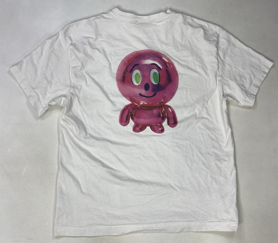 Weekday Balloon Character Graphic T-shirt Men Large Oversized White