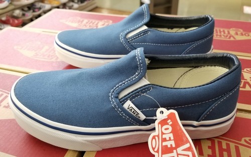 navy true white vans