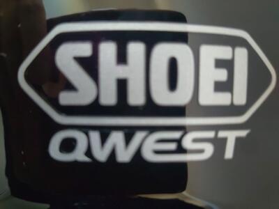 SHOEI Full Face Helmet Qwest M Size with Unused Black Shield
