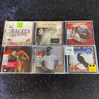 Lot of 6 New Sealed CD's: See Description & Pictures For Details