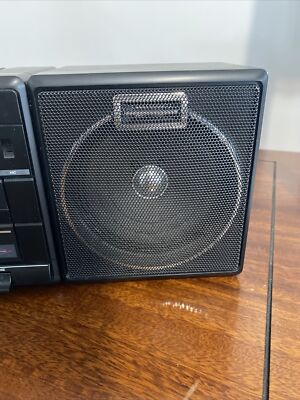 昭和レトロ❗️美品STEREO RADIO CASSETTE PLAYER 80s Panasonic RX-CW42 Portable Stereo Component System w/XBS