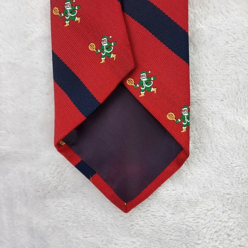 Vintage 1980's Men's Tennis Player Racquets Novelty Neckties - Picture 10 of 10