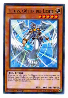 Yu-GI-OH Tethys Göttin des Lichts Common SR05-DE014 NEU!