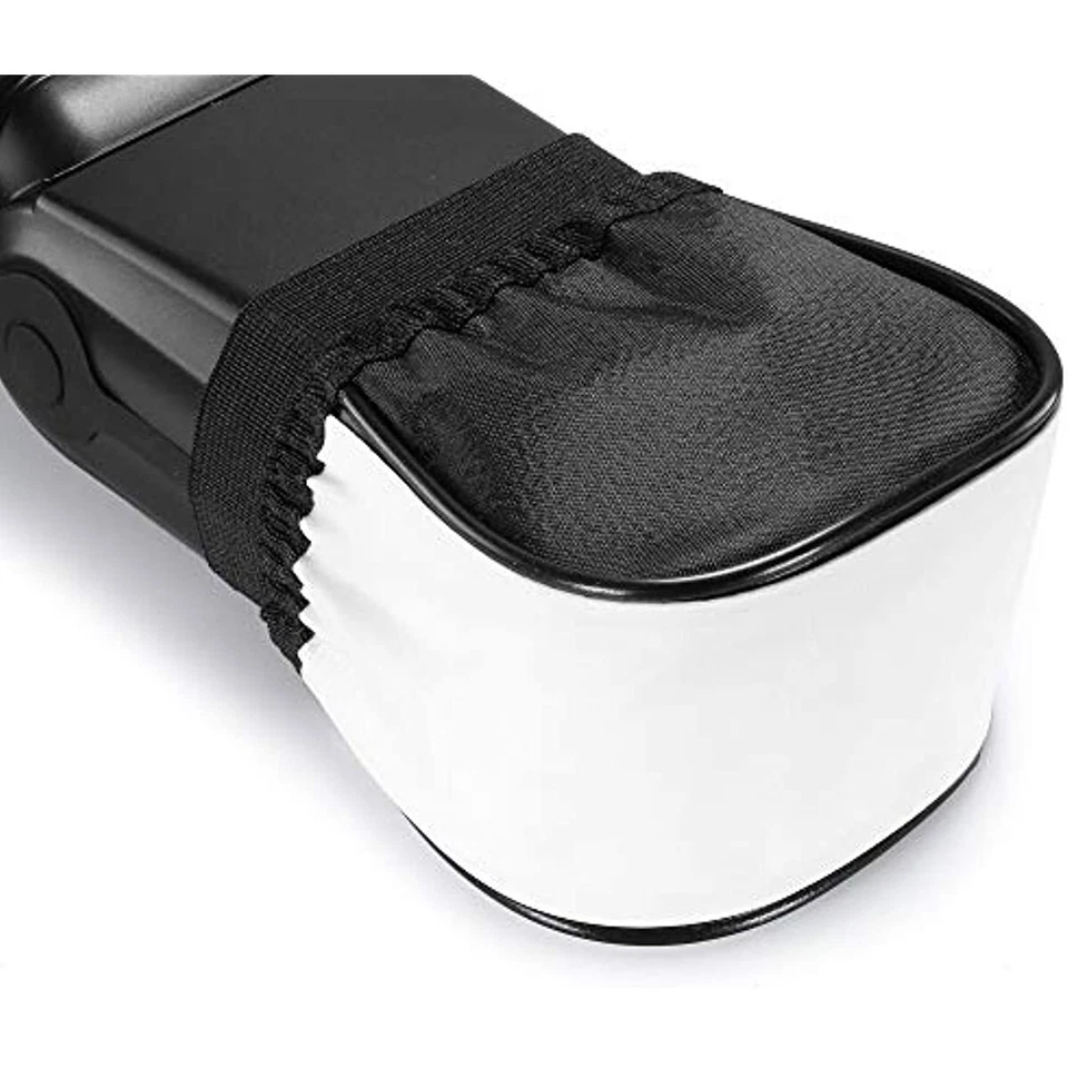 2Pcs Soft Universal Cloth Flash Speedlite Bounce Diffuser Caps for Canon Nikon - Image 4 of 4