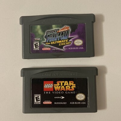 Danny Phantom The Ultimate Enemy, Lego Star Wars Nintendo GameBoy Advance Bundle