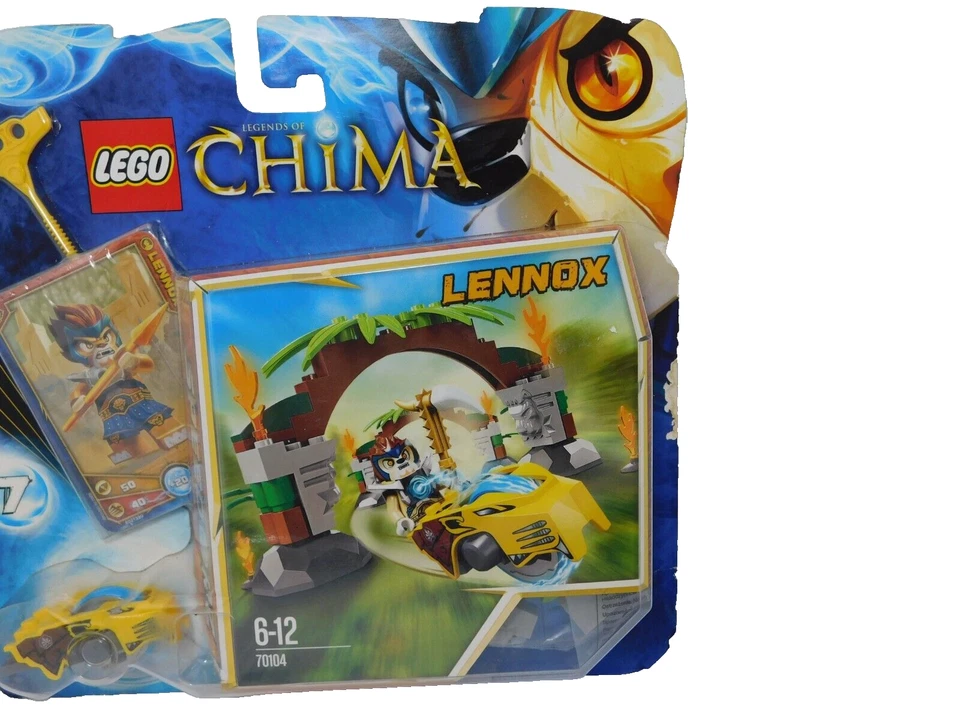 LEGO Jungle Gates Lennox, Legends of  Chima, 70 Parts (70104) - NEW - Image 3 of 4
