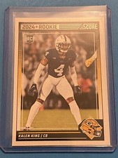 2024 Score - Rookies #339 Kalen King (RC) - Green Bay Packers
