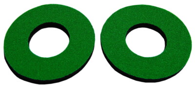 FLITE old school BMX bicycle foam grip donuts GREEN
