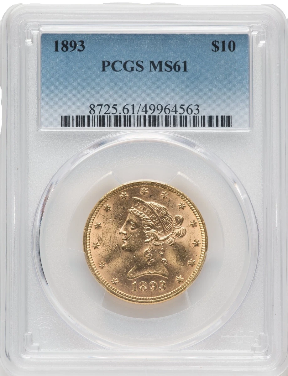 1893 年鹰10 美元金币(Pre - 1933) | eBay