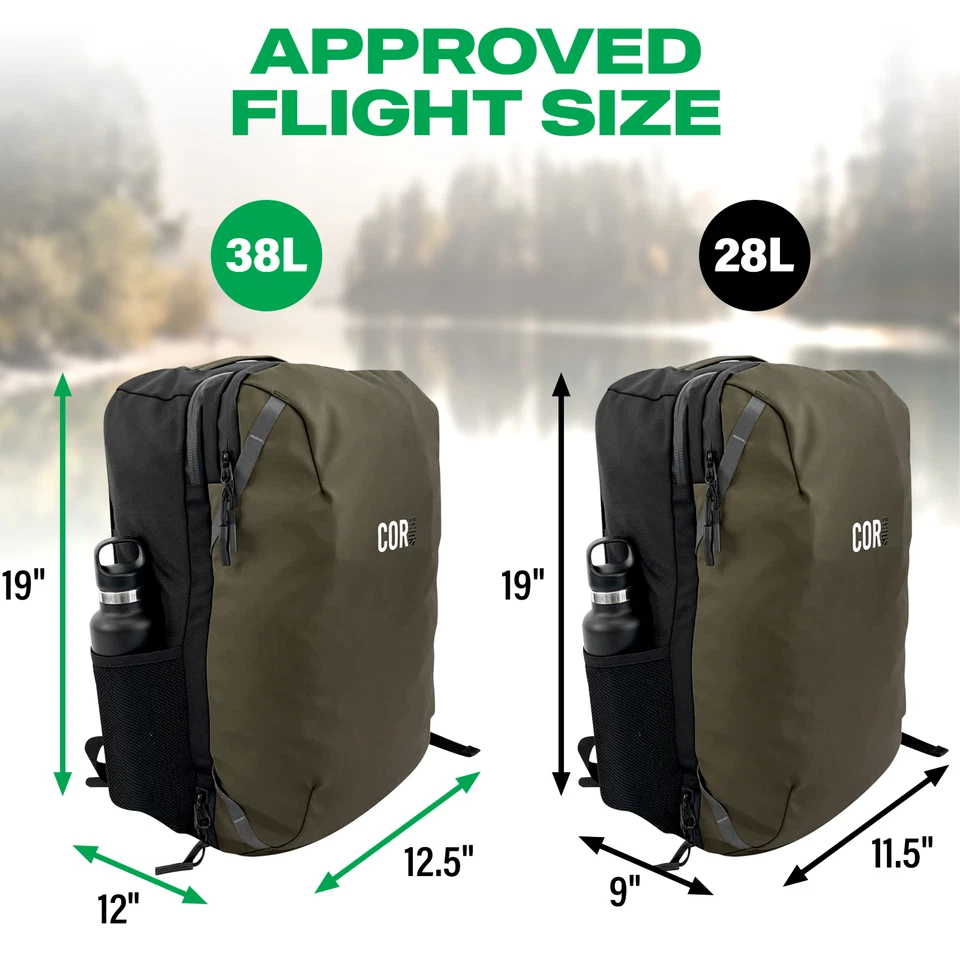 Carry On Travel Backpack | The Island Hopper by COR Surf - Image 3 of 4