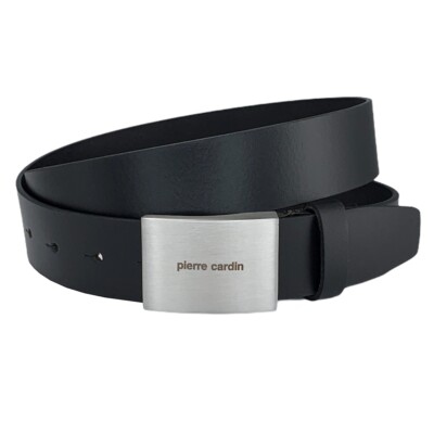Pierre Cardin Gürtel Herren Ledergürtel Herren Gürtel Herren, Rindleder-Gürtel b