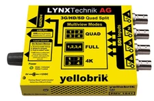 Lynx Technik AG Yellobrik  PMV 1841  3Gbit SDI to HDMI Quad Split + 4K