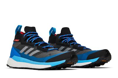adidas Terrex Free Hiker GTX Grey Blue Rush GZ0356