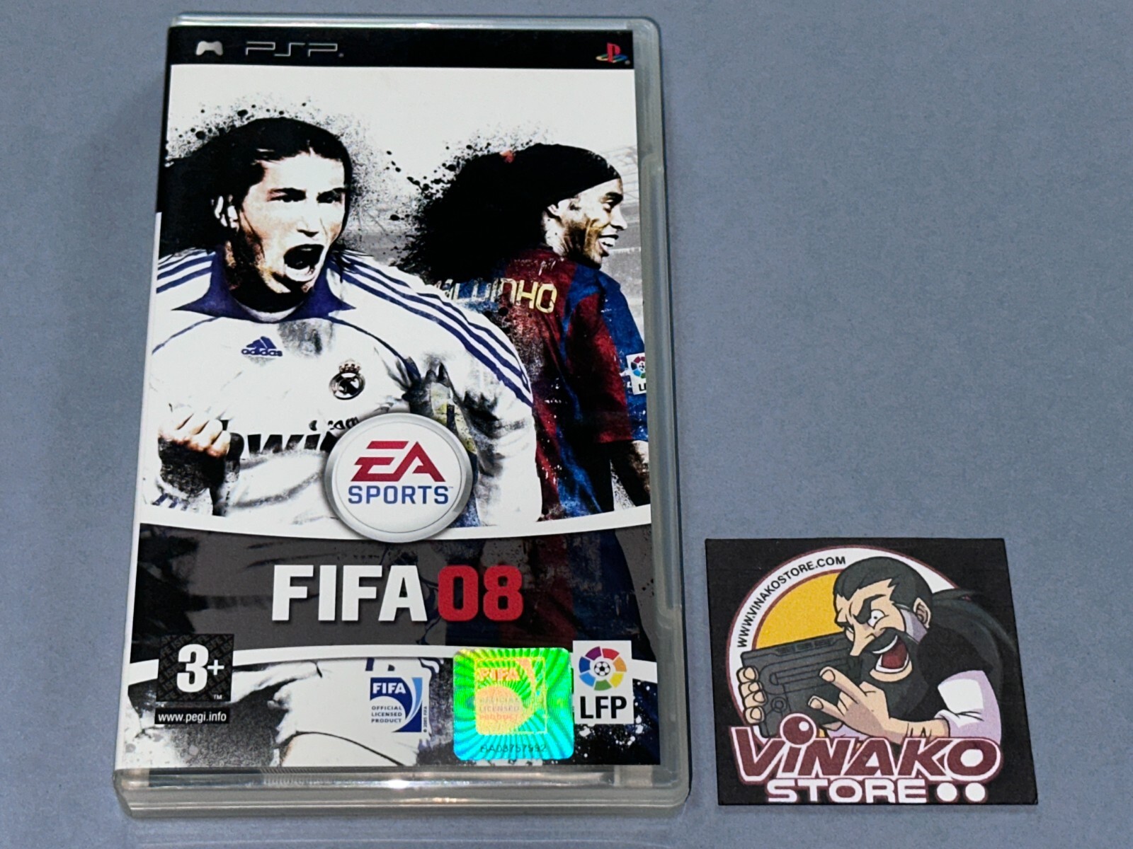 FIFA 08 SONY PLAYSTATION PSP PAL EN BON ÉTAT.