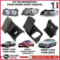 Halter Klemmen Reparatur Scheinwerfer Links Nuckel BMW E36 E90 E91 E92 E93 E39