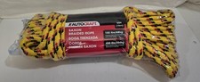 Autocraft 3/8in 50ft Braided polypropylene Rope 450lb Break Strength