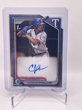 2024 Bowman - Chrome Prospect Autographs #CPA-CP Chandler Pollard (AU, RC)