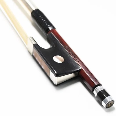 NEW Master Pernambuco Violin Bow TOP Craftsmanship 4/4 size Silver Tips - image 1 of 4