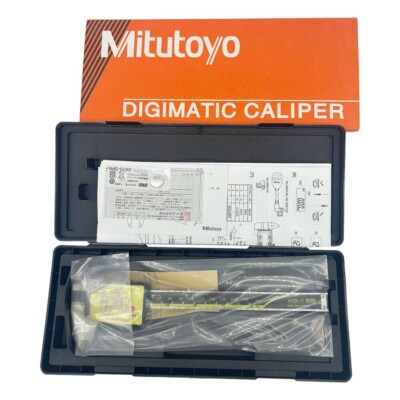 Mitutoyo 500-196-30 Absolute Digital Digimatic Caliper, 0-6'' / 0-150mm - NEW!