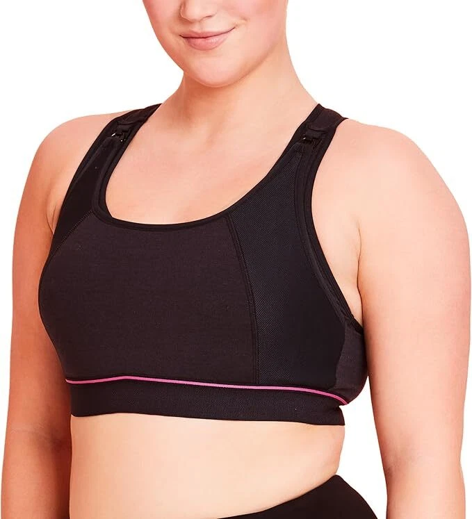 Sujetador Deportivo La Leche League 4102 Alto Impacto Maternidad Enfermería Talla - S Pequeño Foto 4 de 4