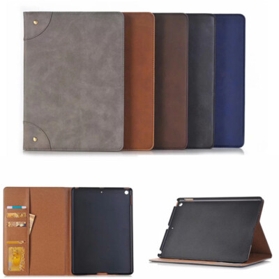 For Samsung Galaxy Tab A7 Lite 8.7'' Folio Retro Wallet Leather Stand Case Cover