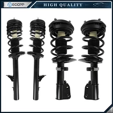 For 1998-04 Chrysler Concorde 1999-01 Chrysler LHS F+R Complete Struts Shocks ×4