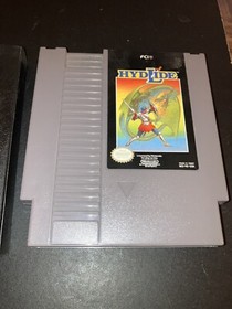 Hydlide (NES, Nintendo, Adventure/RPG, 1988) in Box, With Manual  Not Tested