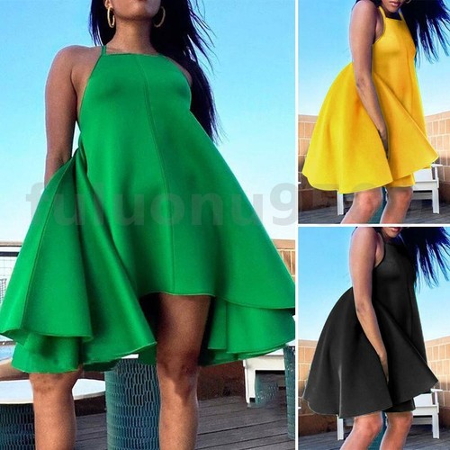 Womens Casual Shirt Dress Elegant 