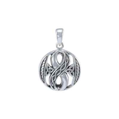 Celtic Infinity Trinity 925 Sterling Silver Pendant Fine Heritage ...