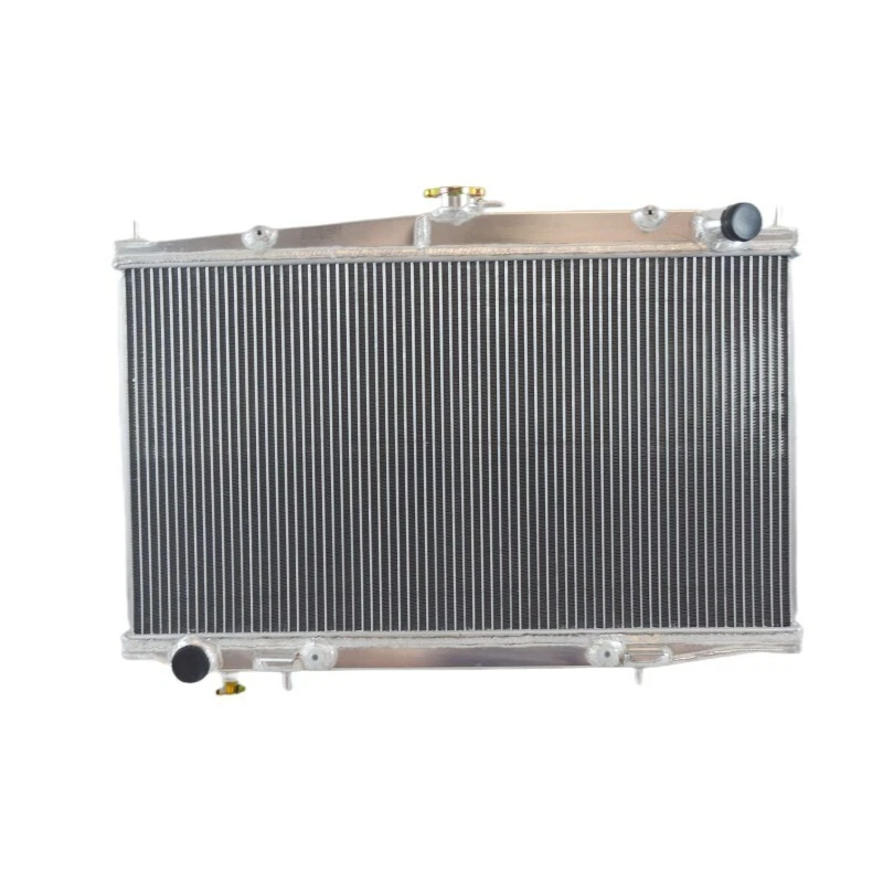 Radiador de aluminio + ventiladores para Nissan Altima 2,4 L 1993-1999 1994 1995 1996 1997 1998 Foto 2 de 4