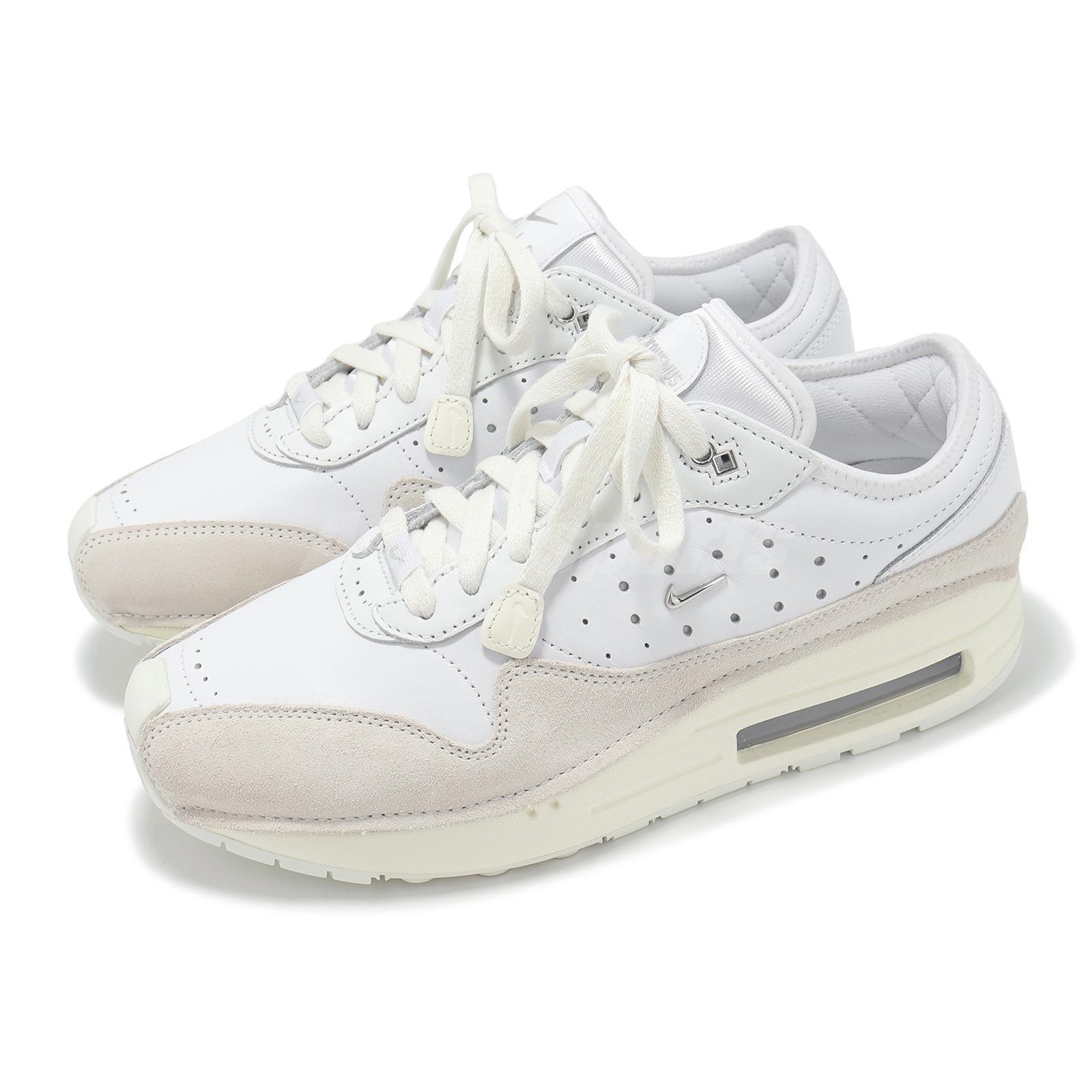 Женская повседневная обувь Nike x Jacquemus Air Max 1 Big Bubble Summit белого цвета HM6690-100