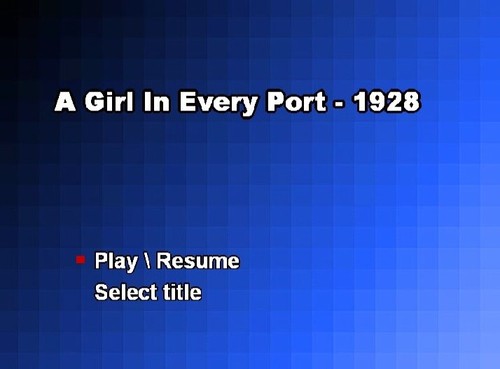 A Girl In Every Port DVD - Louise Brooks McLagen dir. Hawks Silent Comedy 1928 - Picture 2 of 6